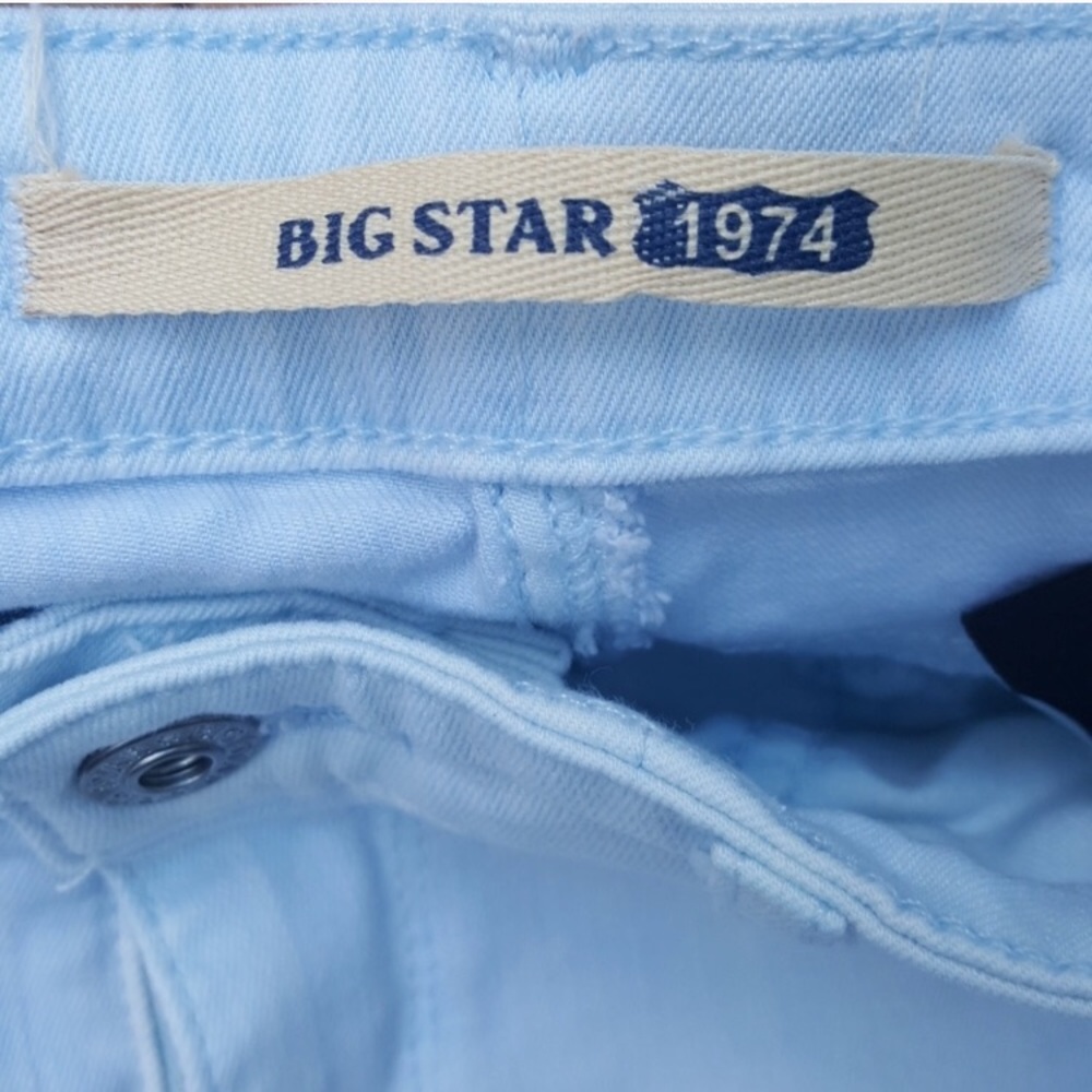 Big Star light wash skinny jeans